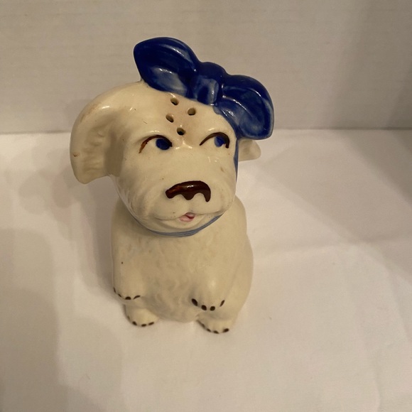 VINTAGE SHAWNEE MUGGSY TOOTHACHE PUPPY RANGE SALT SHAKER/SPICE SHAKER - Picture 3 of 5